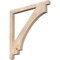 Ekena Millwork Imperial Craftsman Smooth Bracket, Douglas Fir, 3 1/2"W x 48"D x 48"H BKT04X48X48IMP04SDF - alternate 1